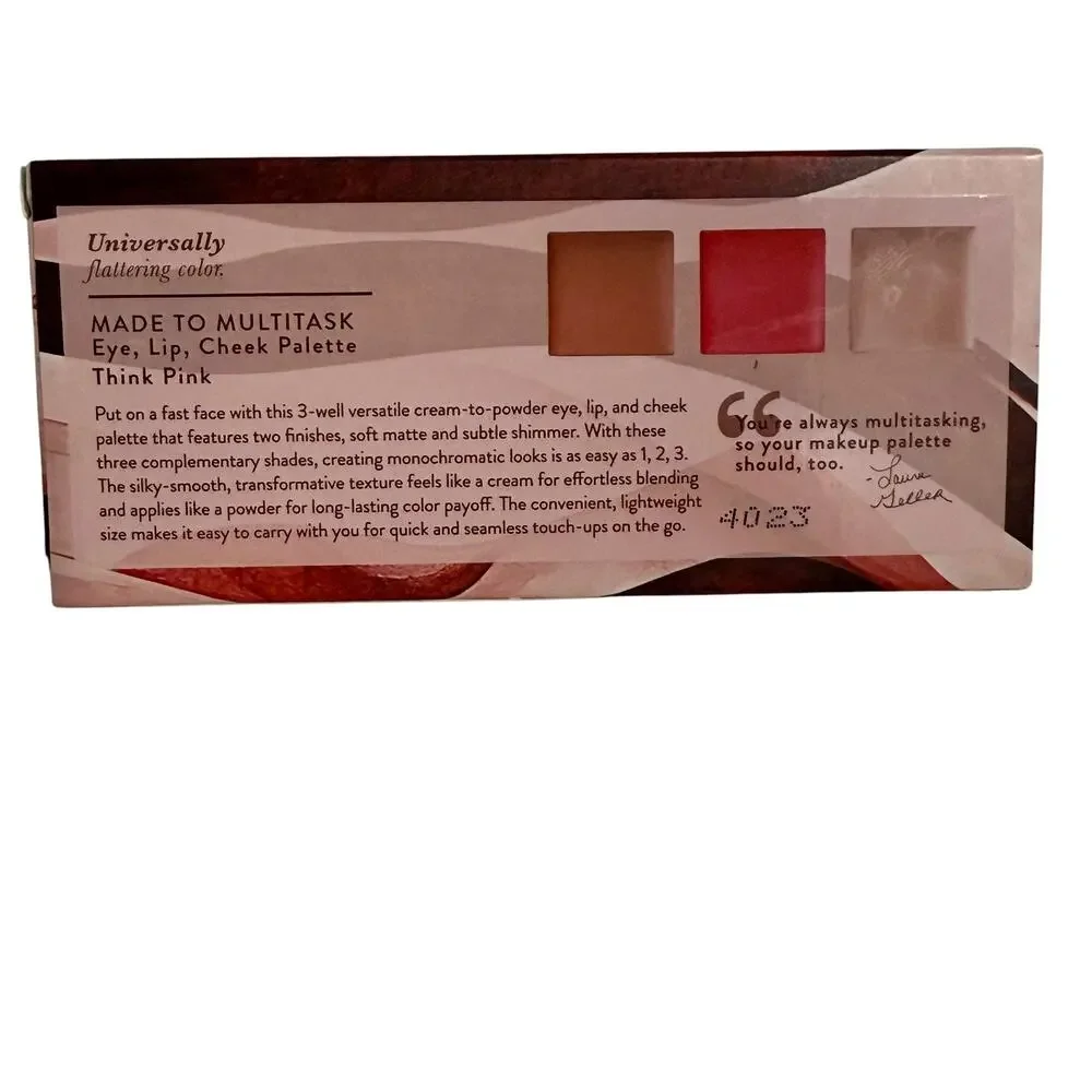 LAURA GELLER Palette Eye, Lip, Cheek Palette Think Pink